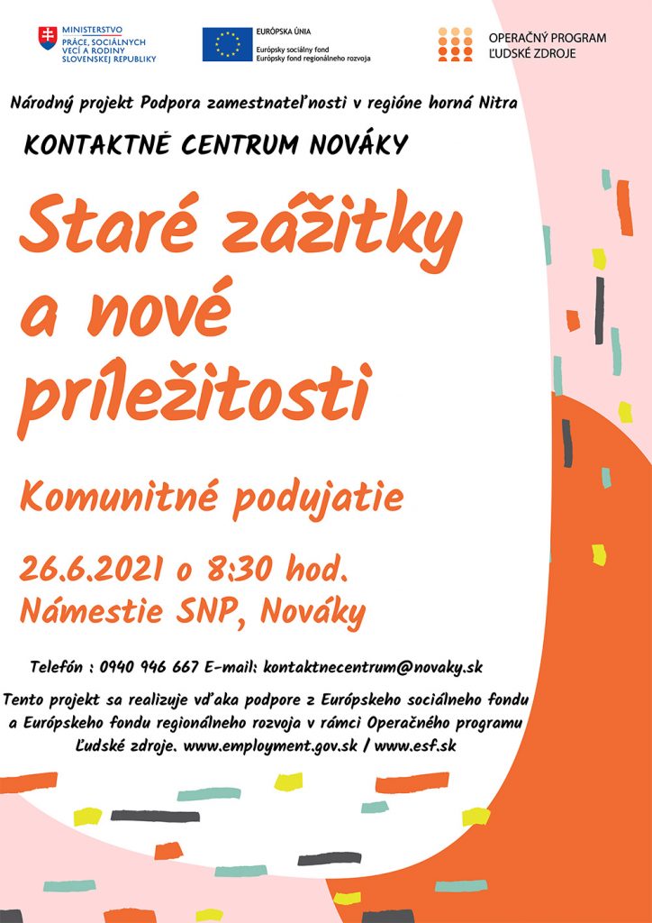 Pozvánka na prednášku - kontaktné centrum Nováky